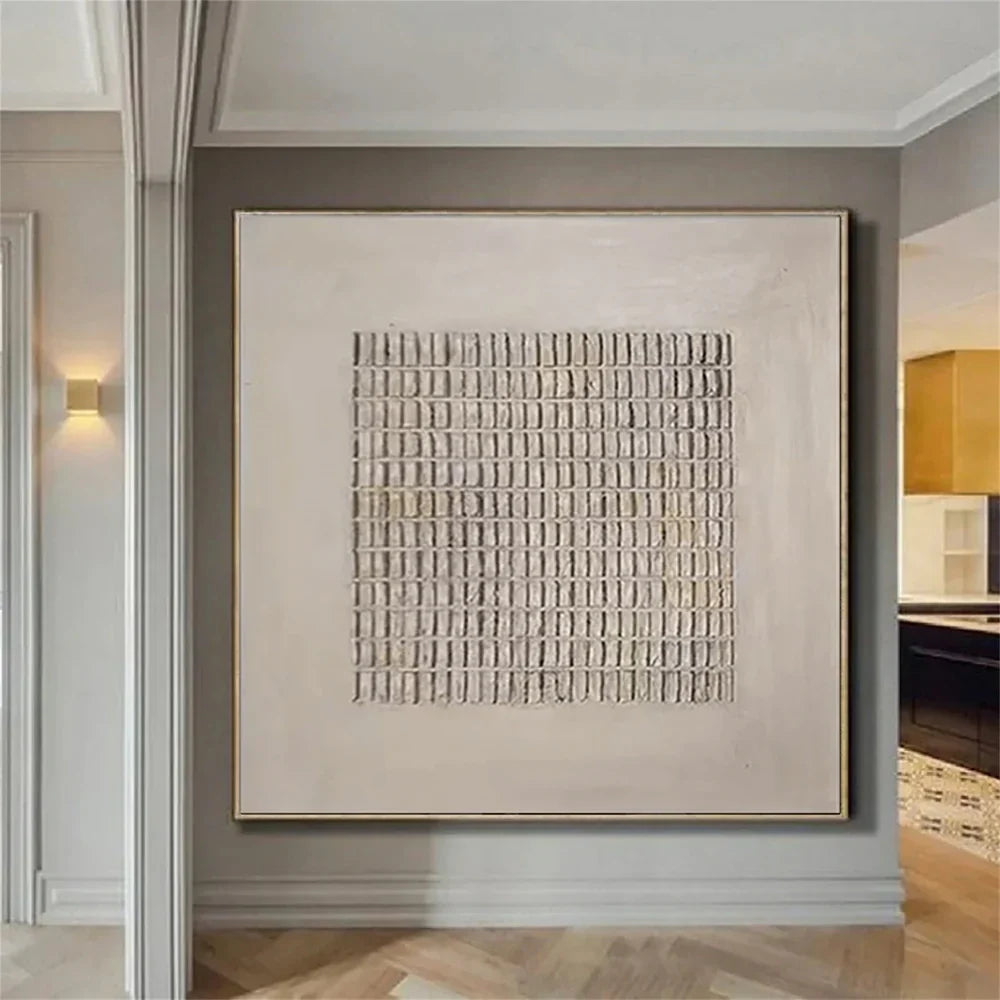 Beige & Brown Abstract #BB029