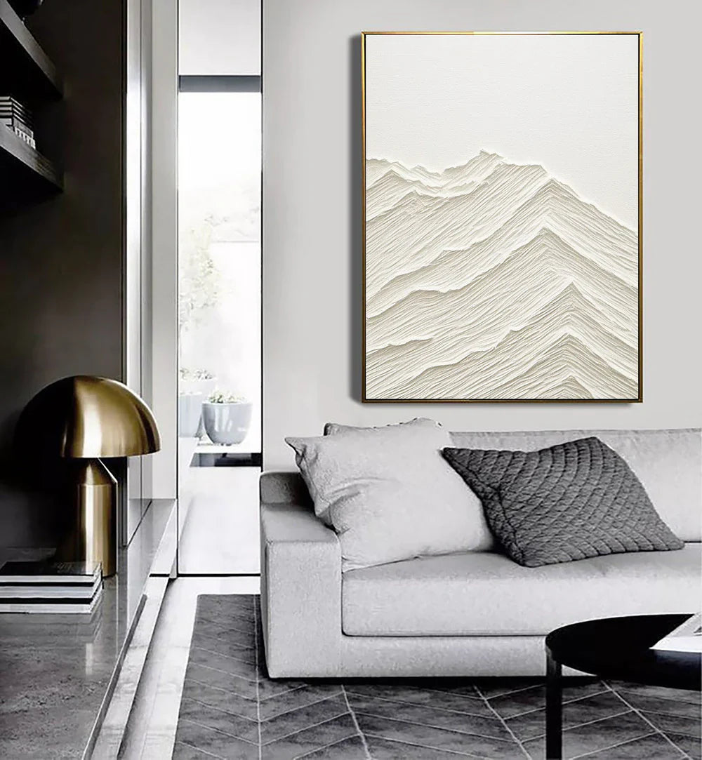Plaster Art Minimalist Textured Painting #MM086
