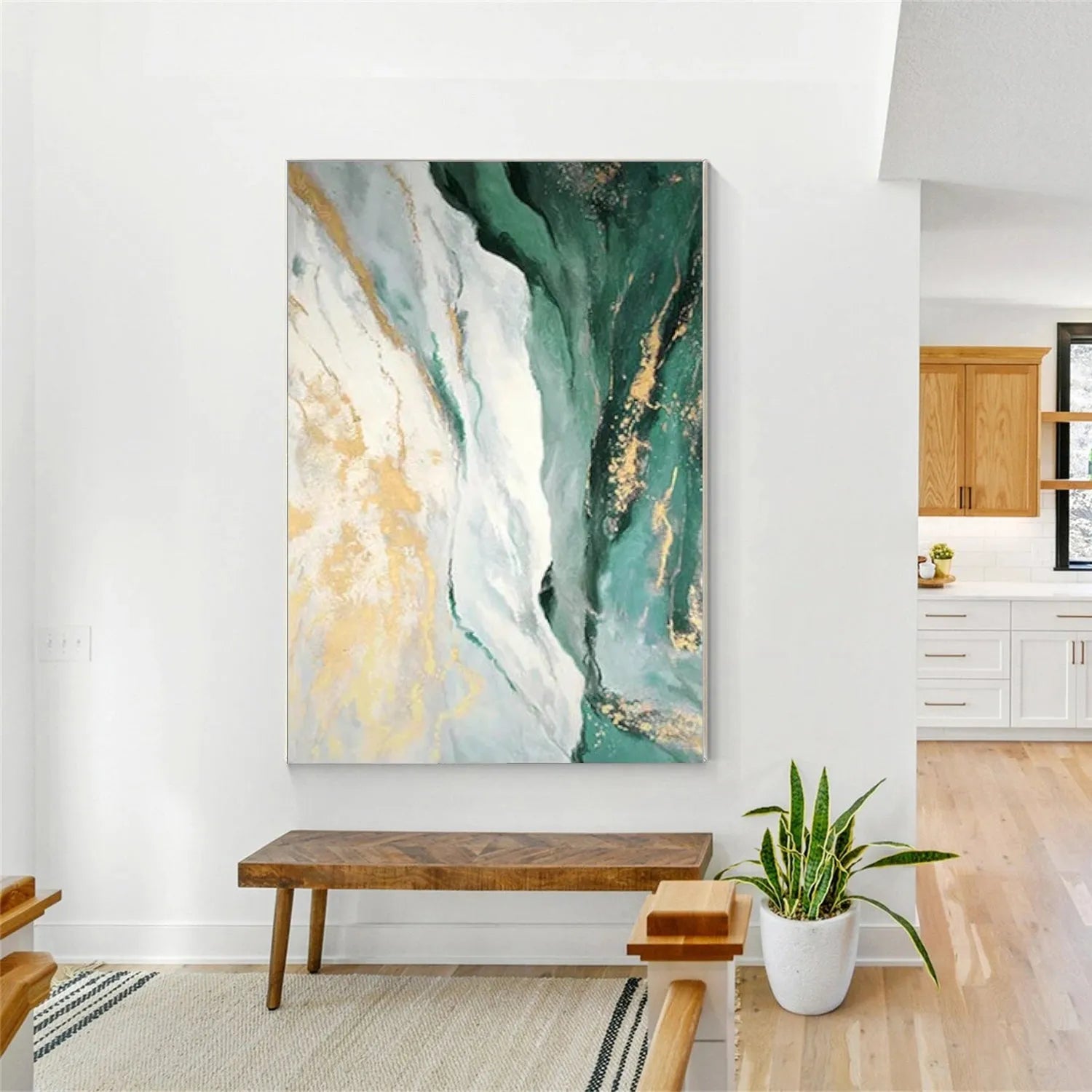 Abstract Canvas Wall Art #AP257