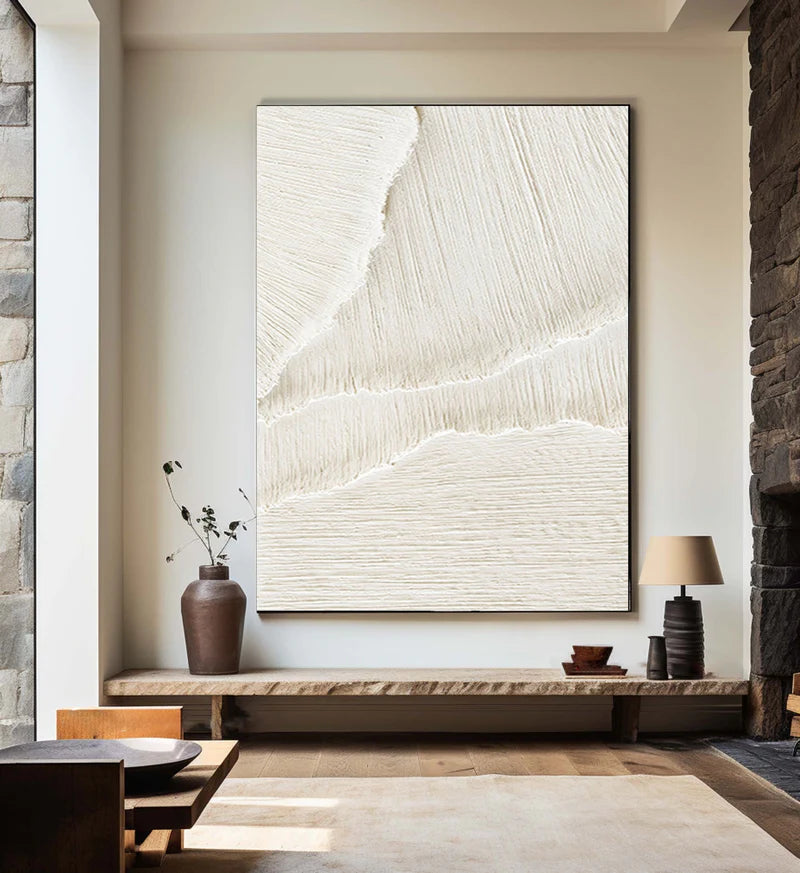 Plaster Art Minimalist Textured Painting #MM017