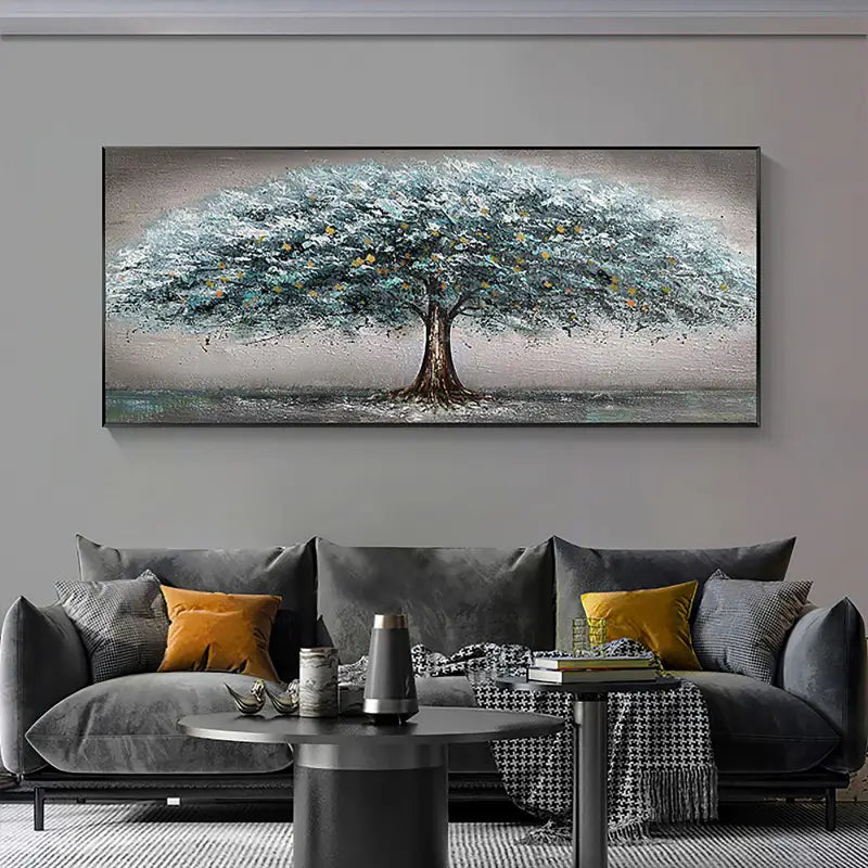 Flower And Tree Painting #FT 008