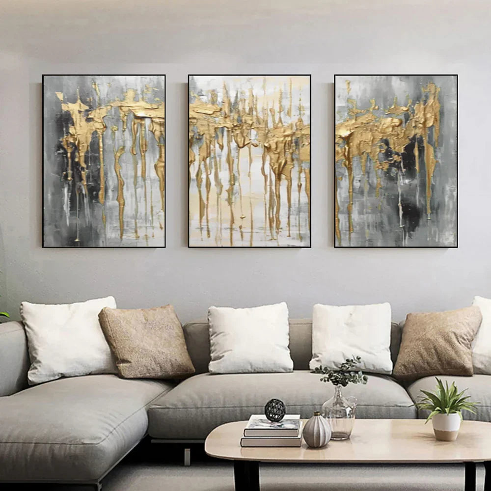 Abstract Painting Set of 3 #AB136