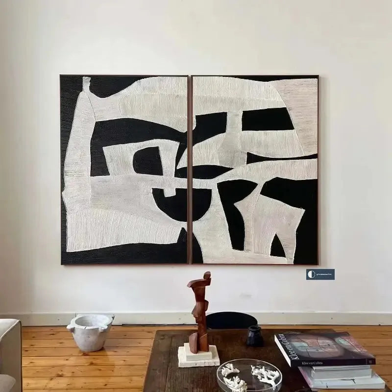 Wabi Sabi Canvas Art Set of 2 #WS042