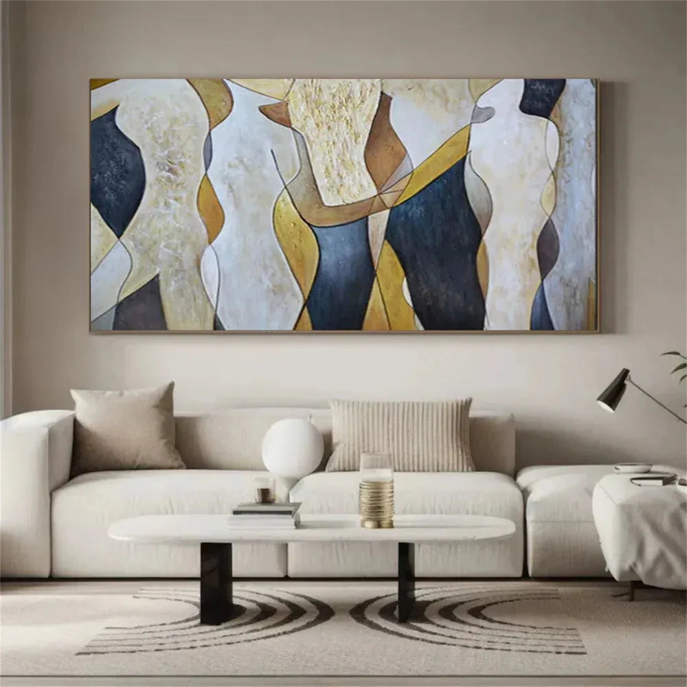 Abstract People Canvas Art #AE012