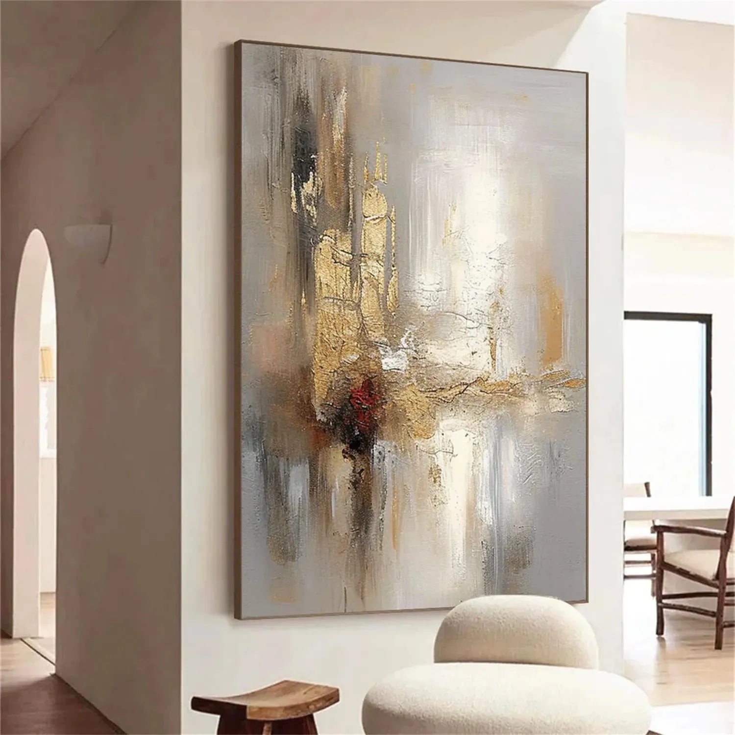 Abstract Painting Canvas #AP028