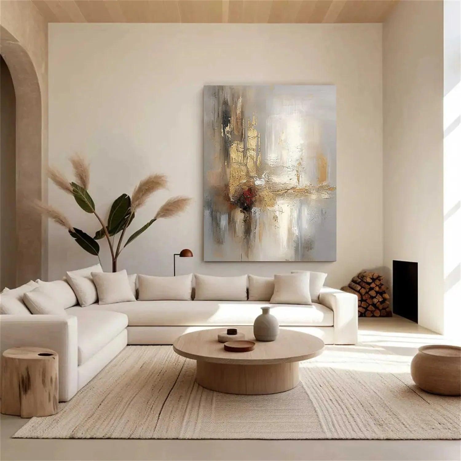 Abstract Painting Canvas #AP028