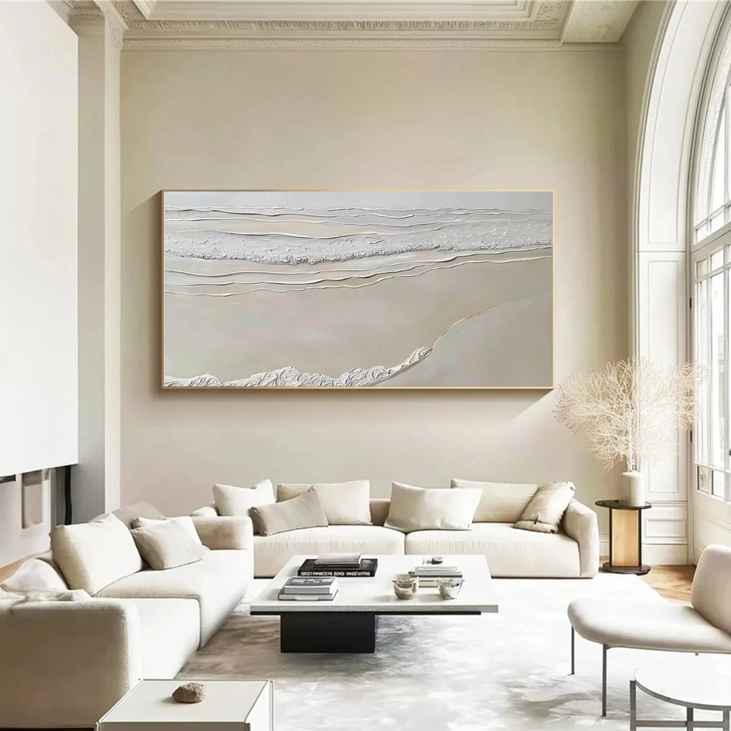 Ocean Abstract Textured Wall Art #OP037