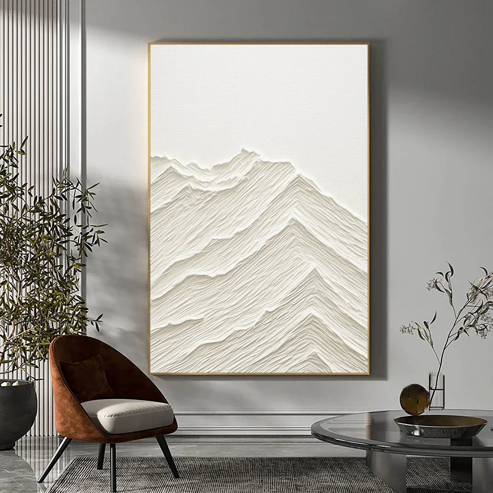 Plaster Art Minimalist Textured Painting #MM086
