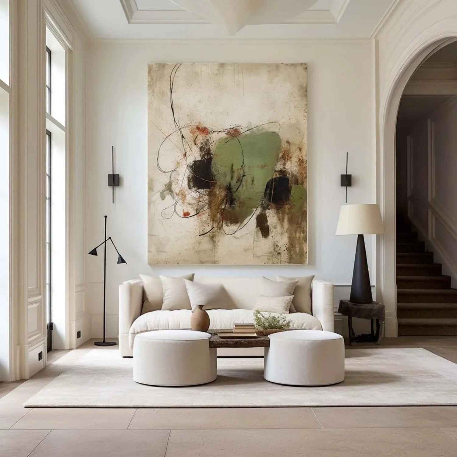 Abstract Painting Canvas #AP120