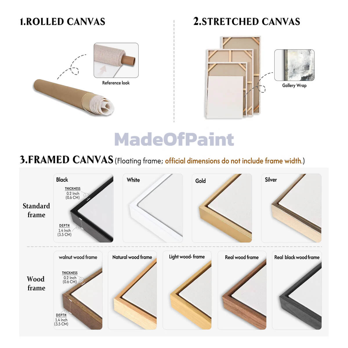 Contemporary Abstract Minimalist Wall Art #CW005