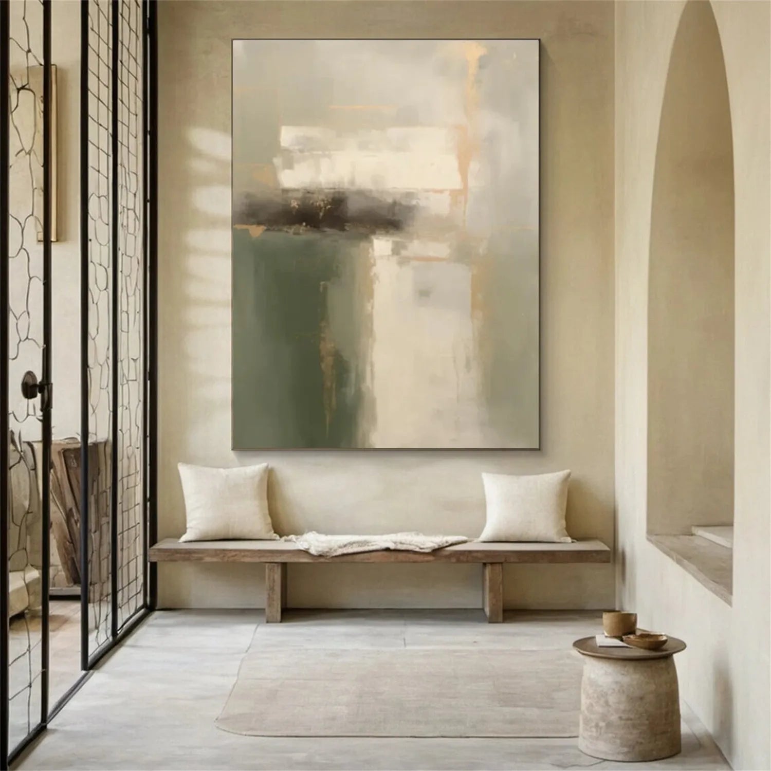 Abstract Canvas Wall Art #AP240