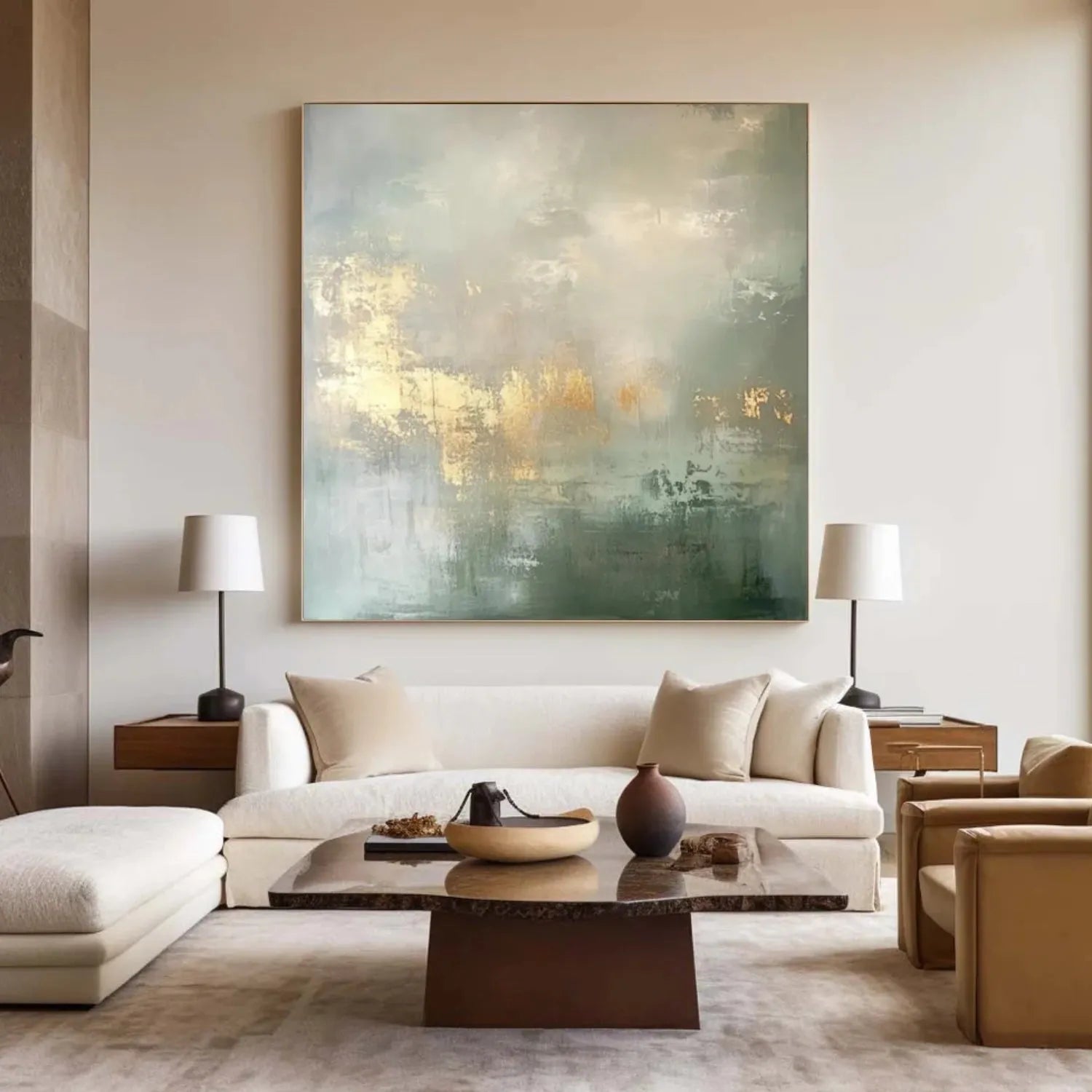 Abstract Canvas Wall Art #AP284