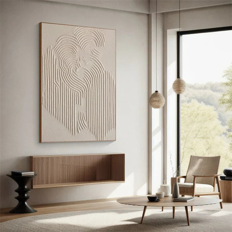 Animal Textured Canvas Art Painting #AC024