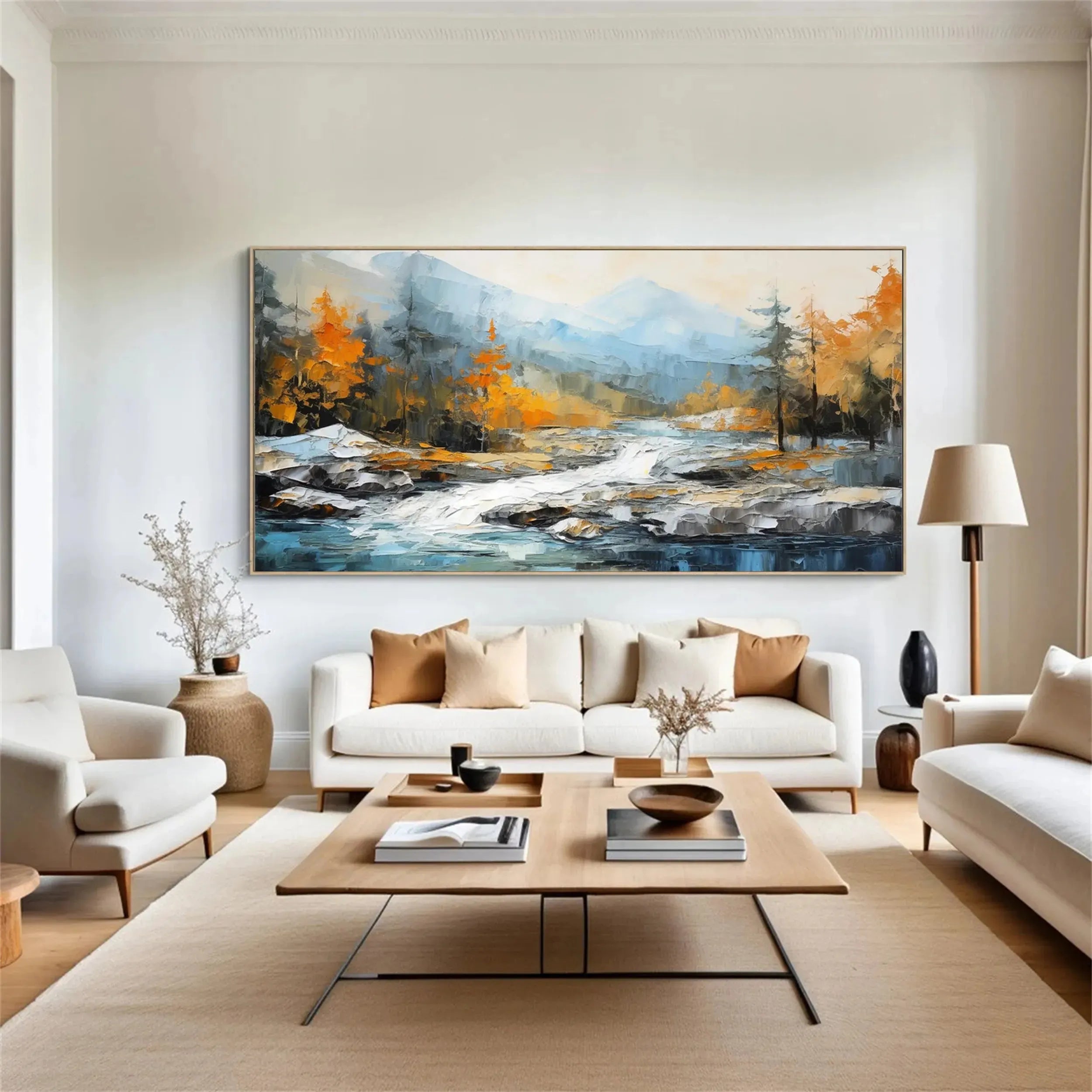 Flower And Tree Painting #FT 058