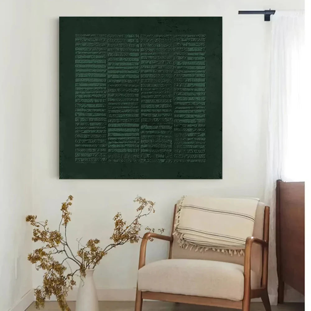 Blue & Green Abstract #BG044