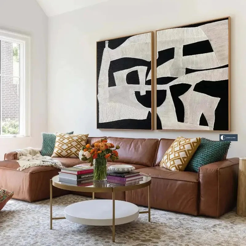 Wabi Sabi Canvas Art Set of 2 #WS042