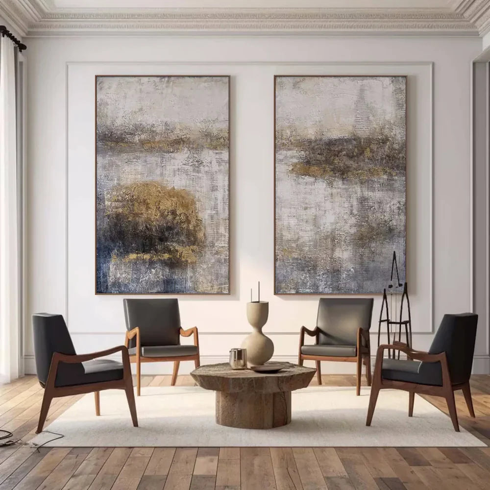 Abstract Painting Set of 2 #AB 108