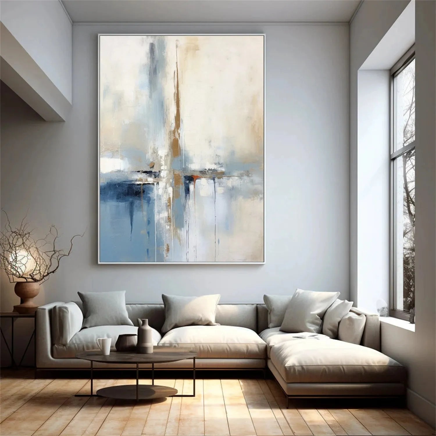 Abstract Painting Canvas #AP141