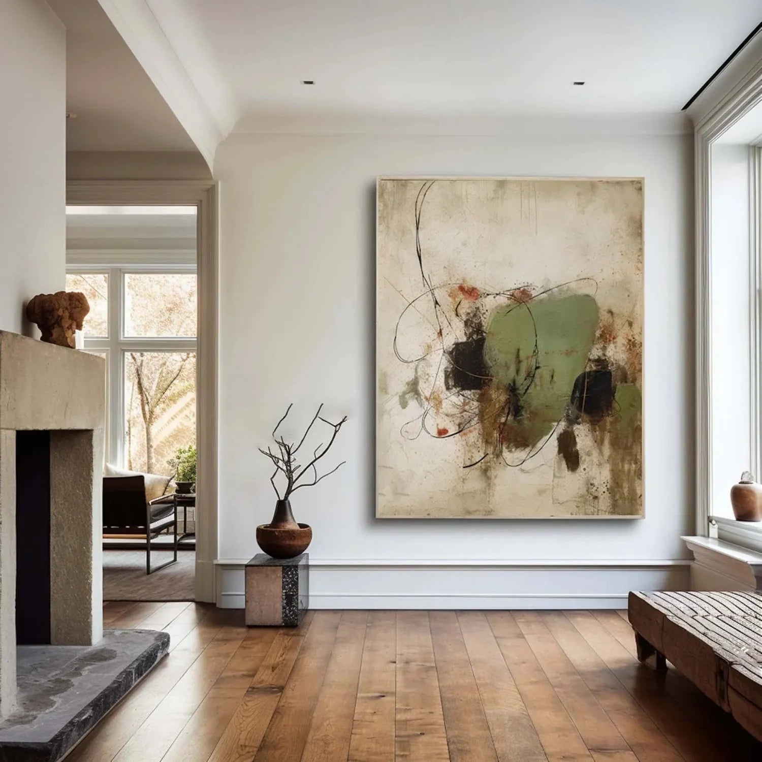 Abstract Painting Canvas #AP120