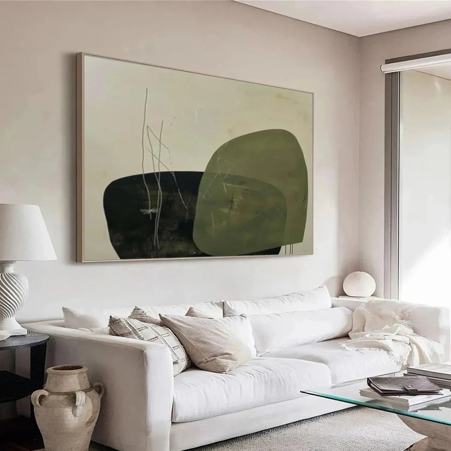 Abstract Painting Canvas #AP182