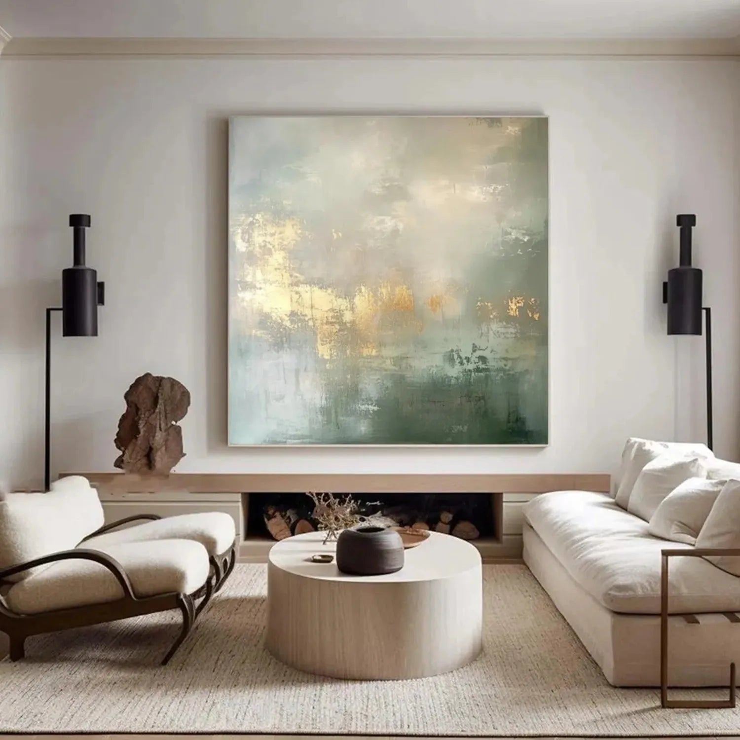 Abstract Canvas Wall Art #AP284