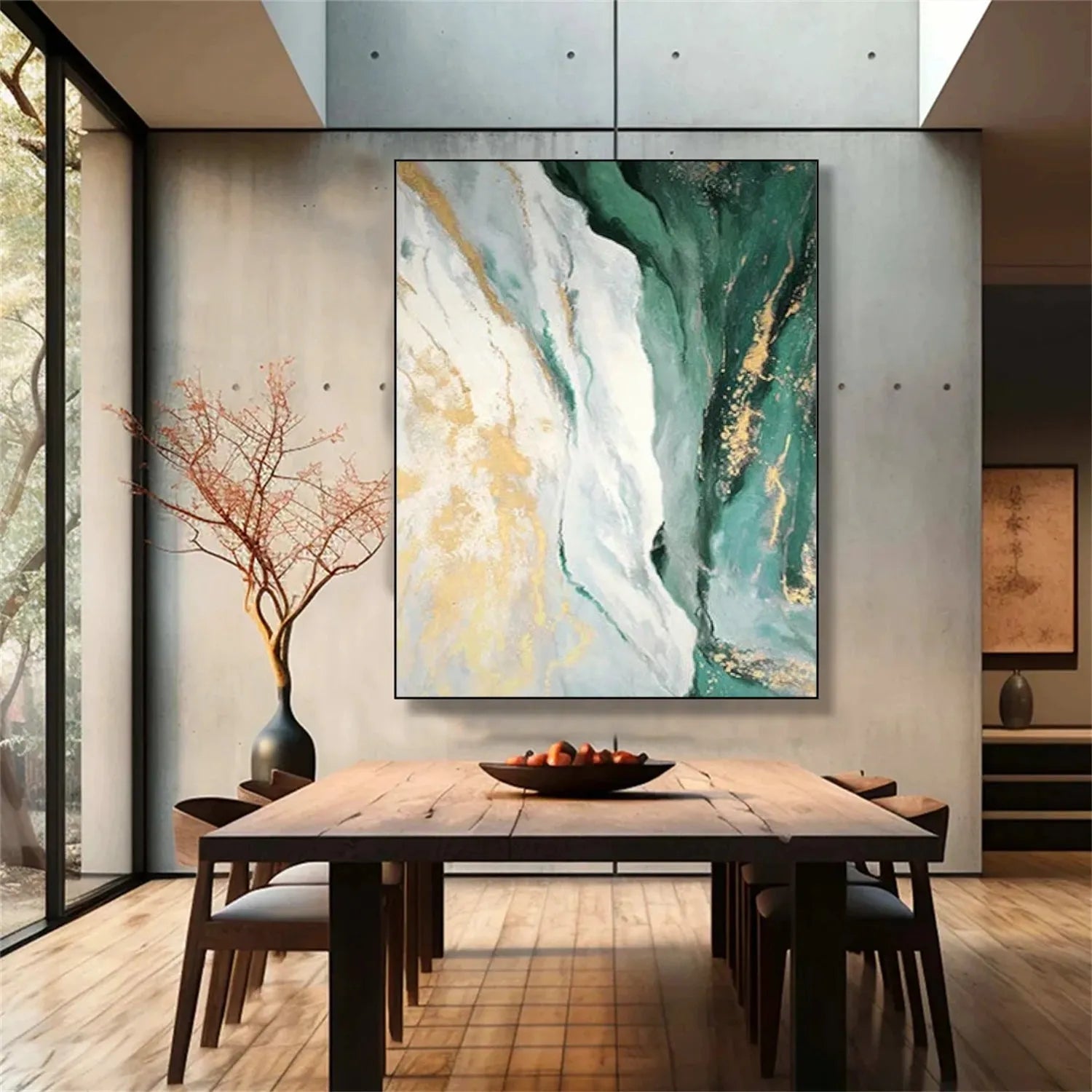 Abstract Canvas Wall Art #AP257