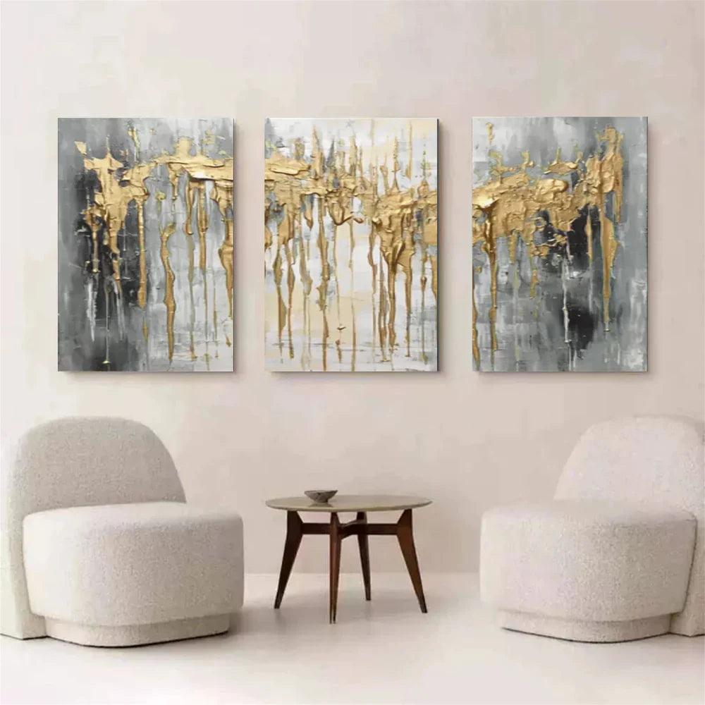 Abstract Painting Set of 3 #AB136
