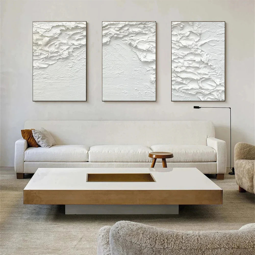 Minimalistic Balance Canvas Painting Set of 3 #MM290