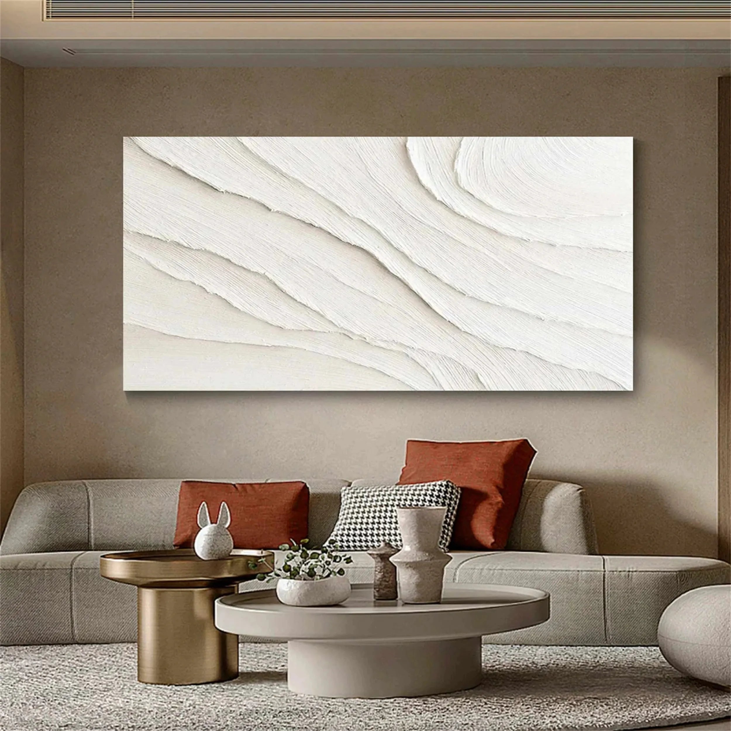 Plaster Art Minimalist Textured Painting #MM106