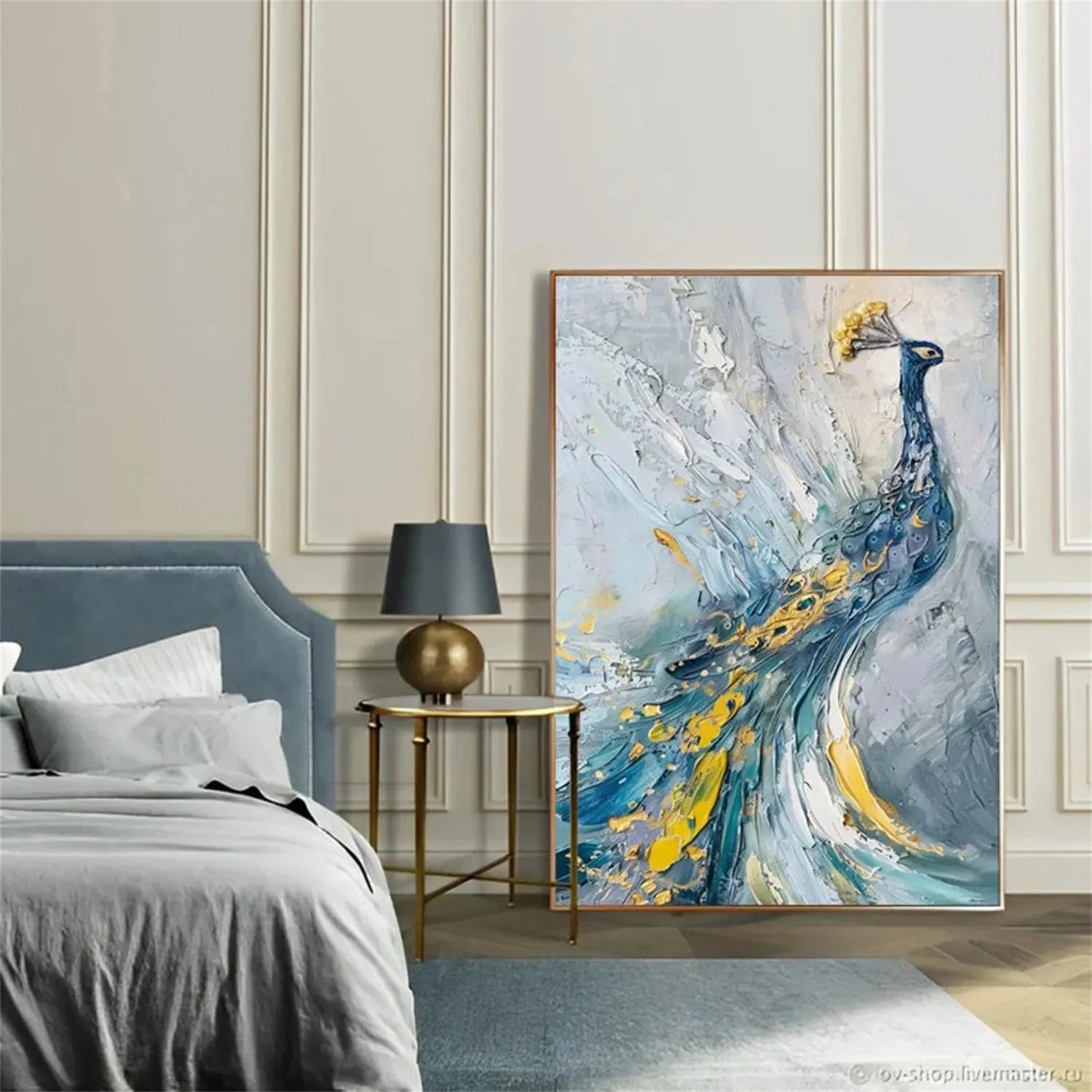 Animal Textured Canvas Art Painting #AC013