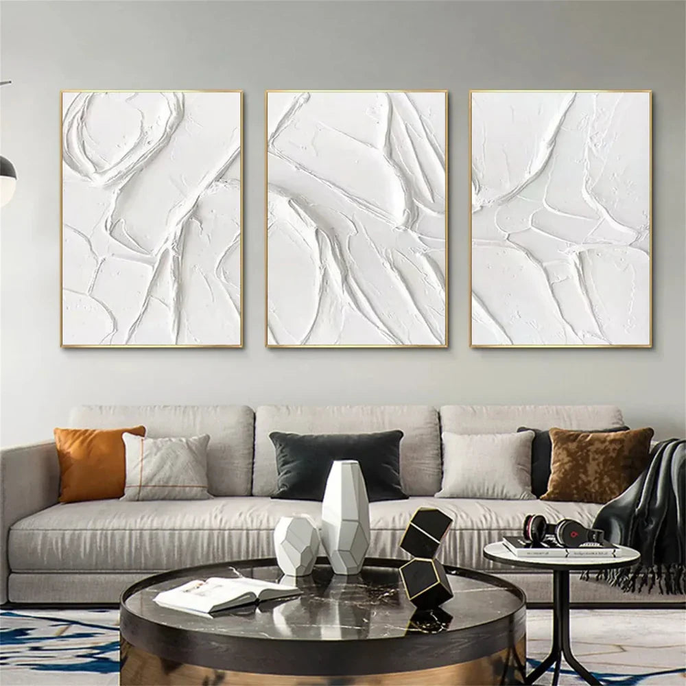 Minimalistic Balance Canvas Painting Set of 3 #MM288