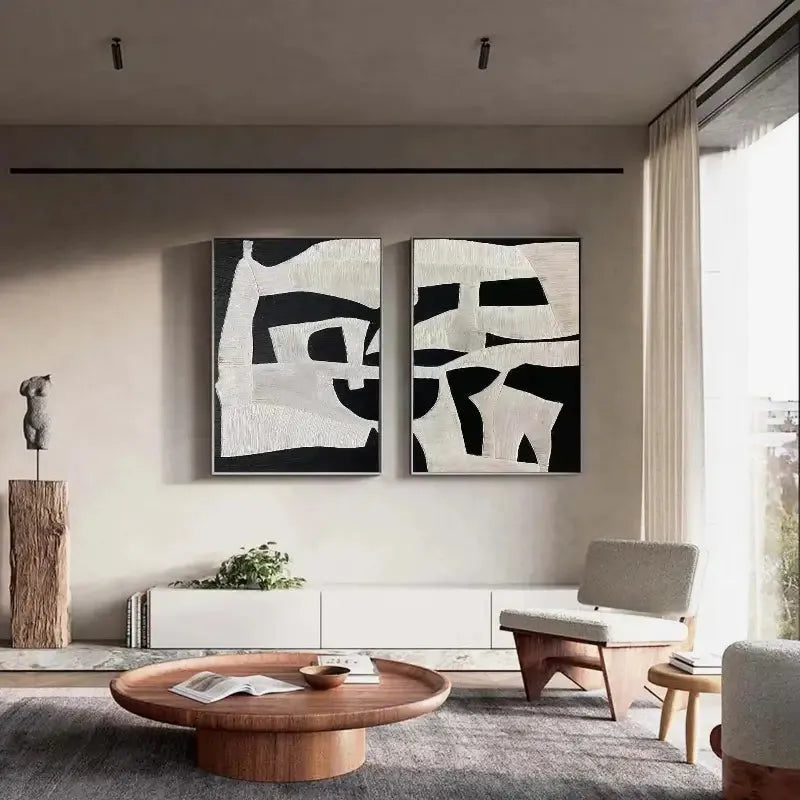 Wabi Sabi Canvas Art Set of 2 #WS042