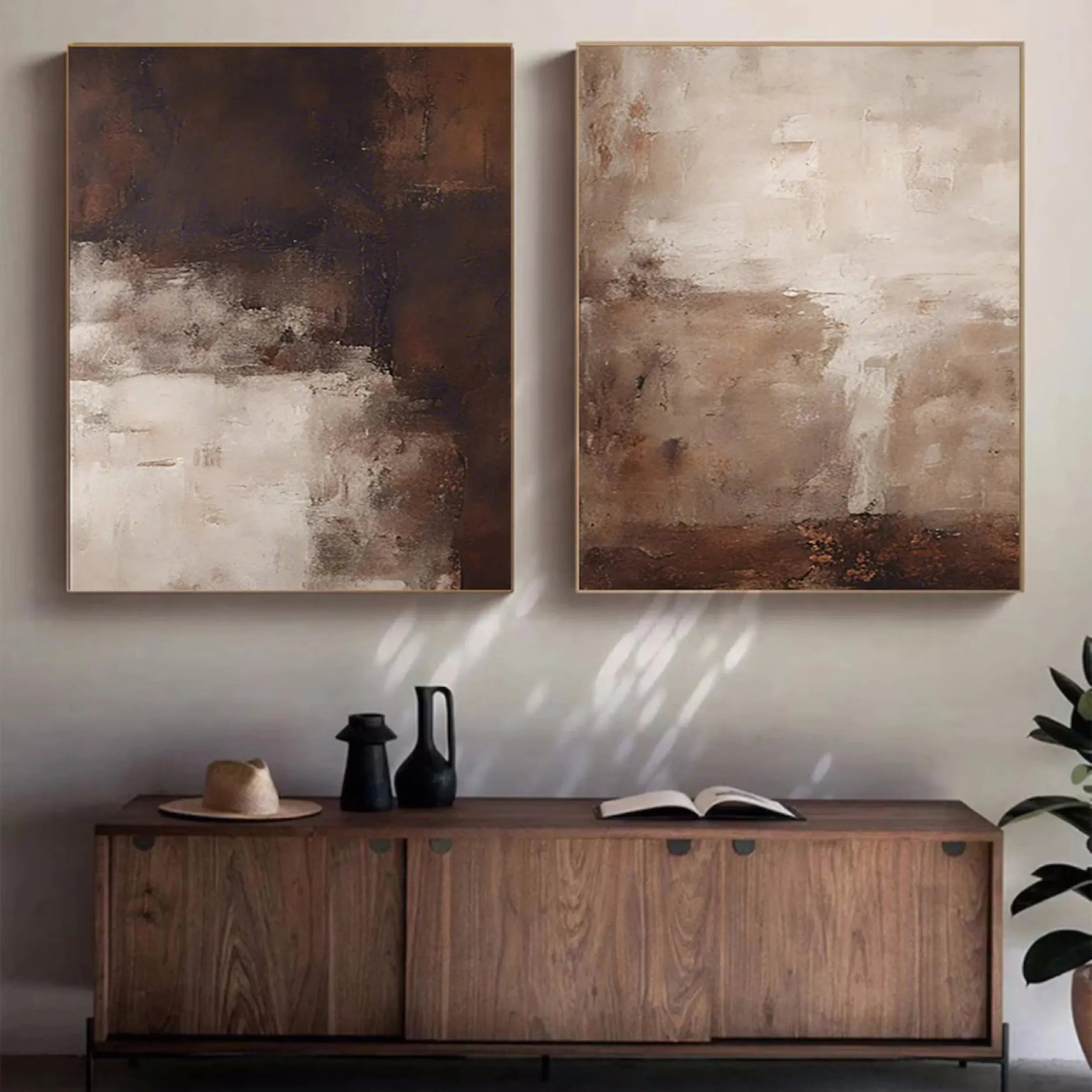 Abstract Painting Set of 2 #AB 102