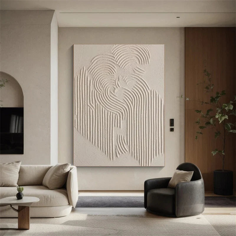 Animal Textured Canvas Art Painting #AC024