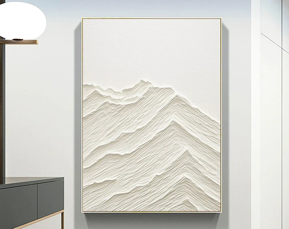 Plaster Art Minimalist Textured Painting #MM086