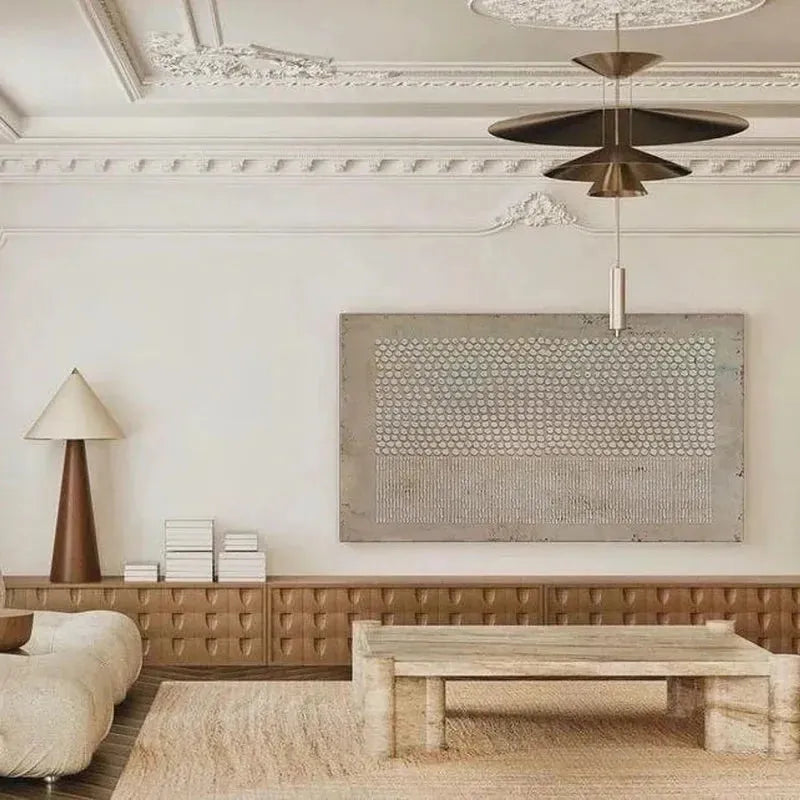 Wabi Sabi Textured Canvas Art #WS008