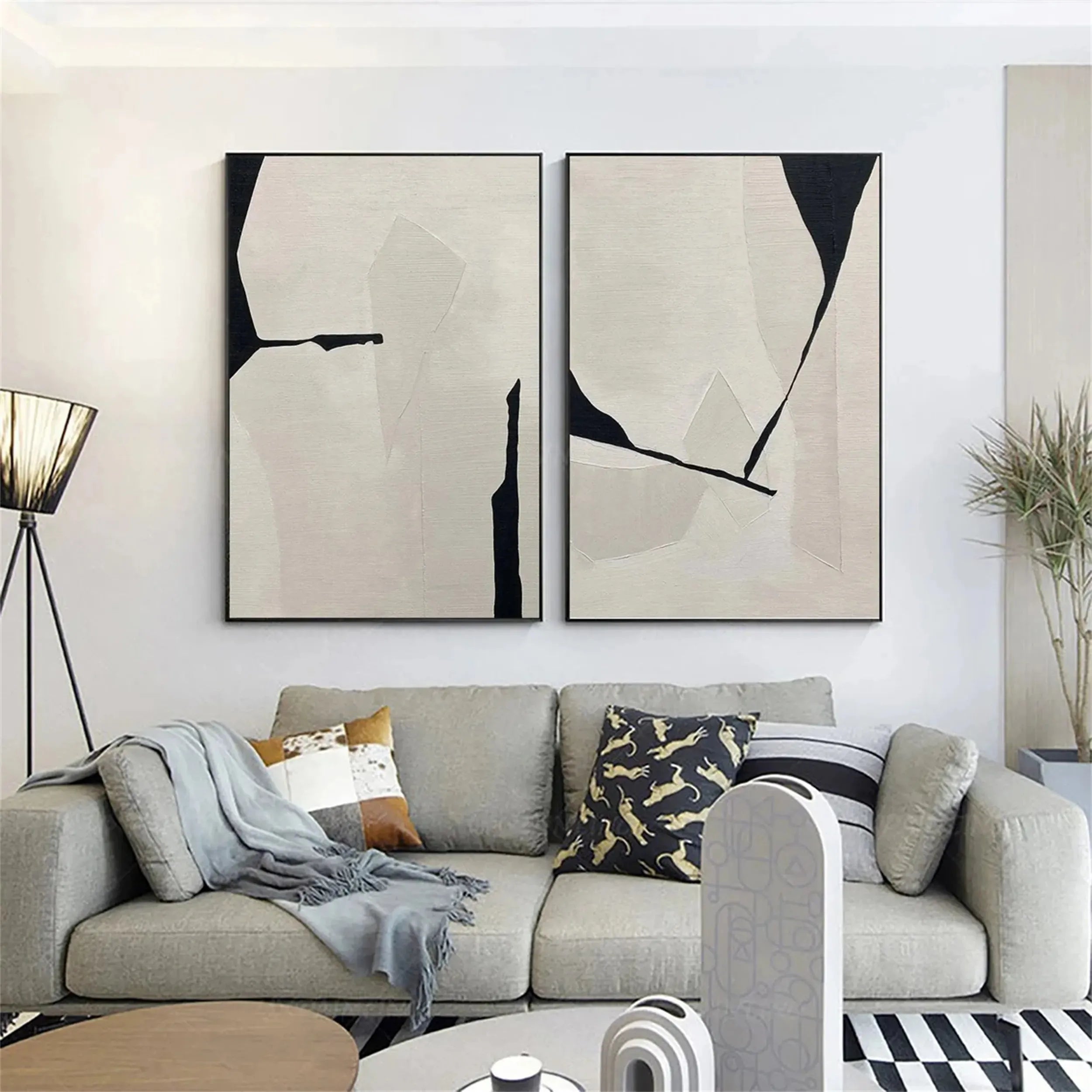 Abstract Tranquility Set of 2 #WS126