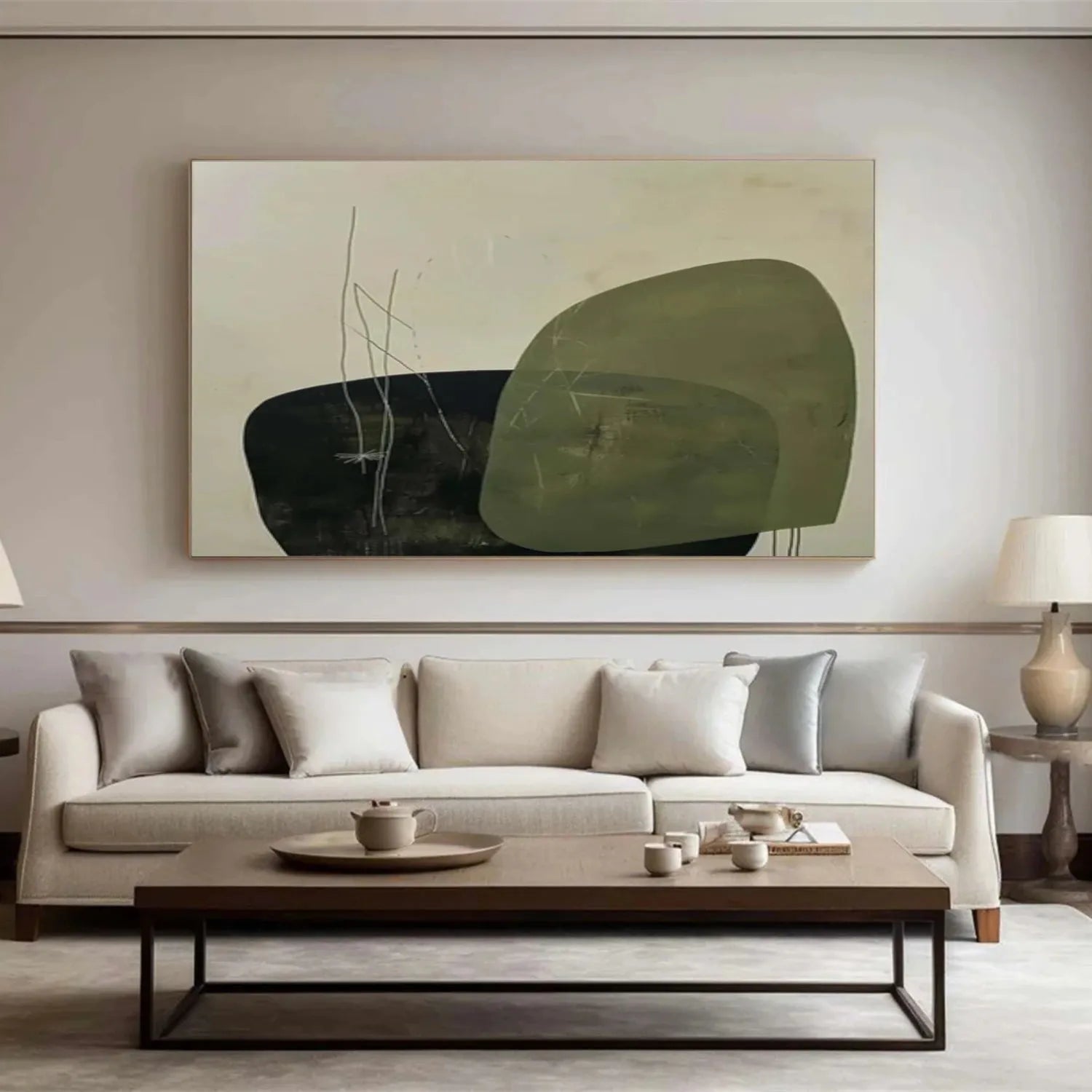 Abstract Painting Canvas #AP182