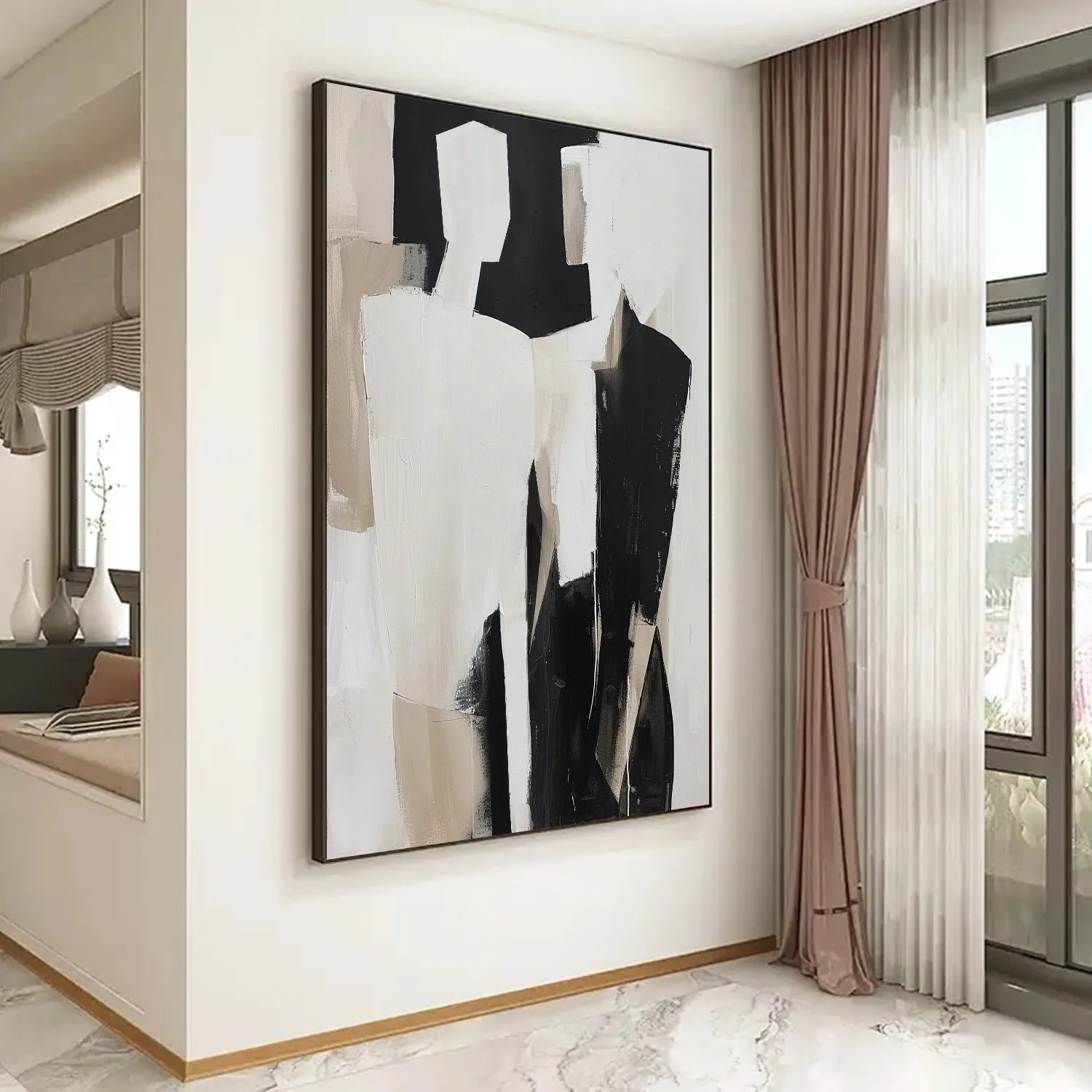 Contemporary Abstract Minimalist Wall Art #CW008