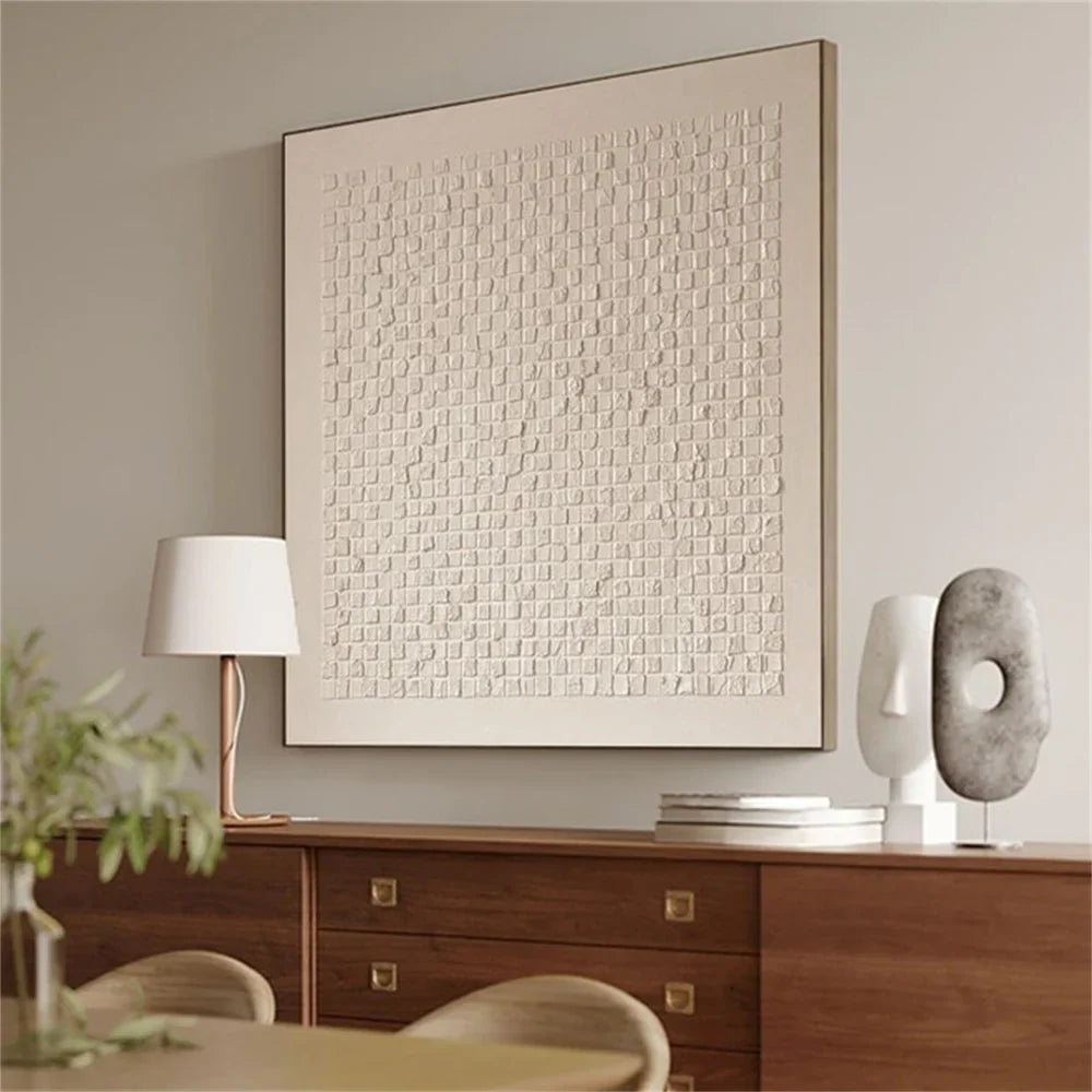 Beige & Brown Abstract #BB086