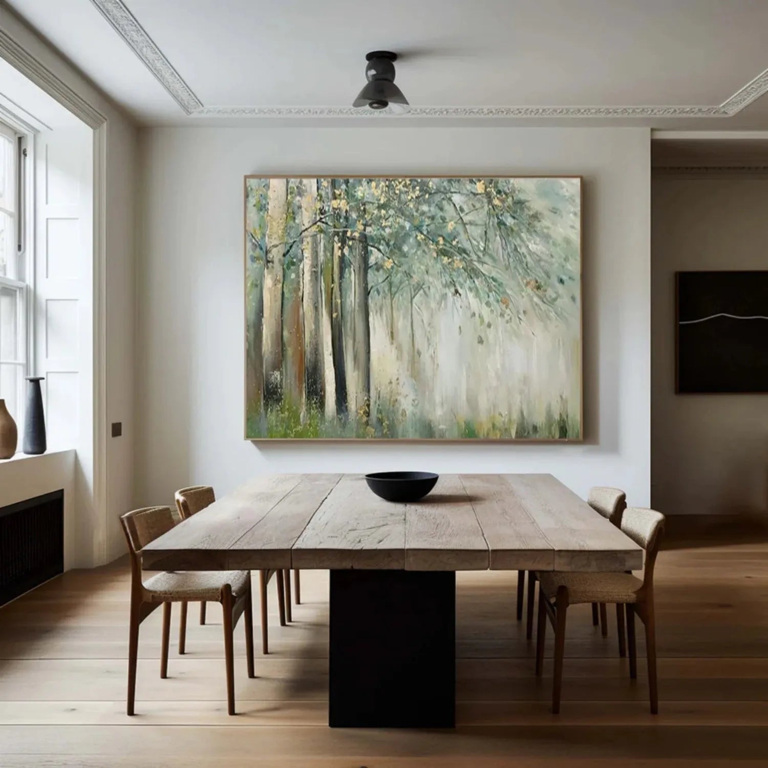 Tree Textured Painting Canvas #TP027