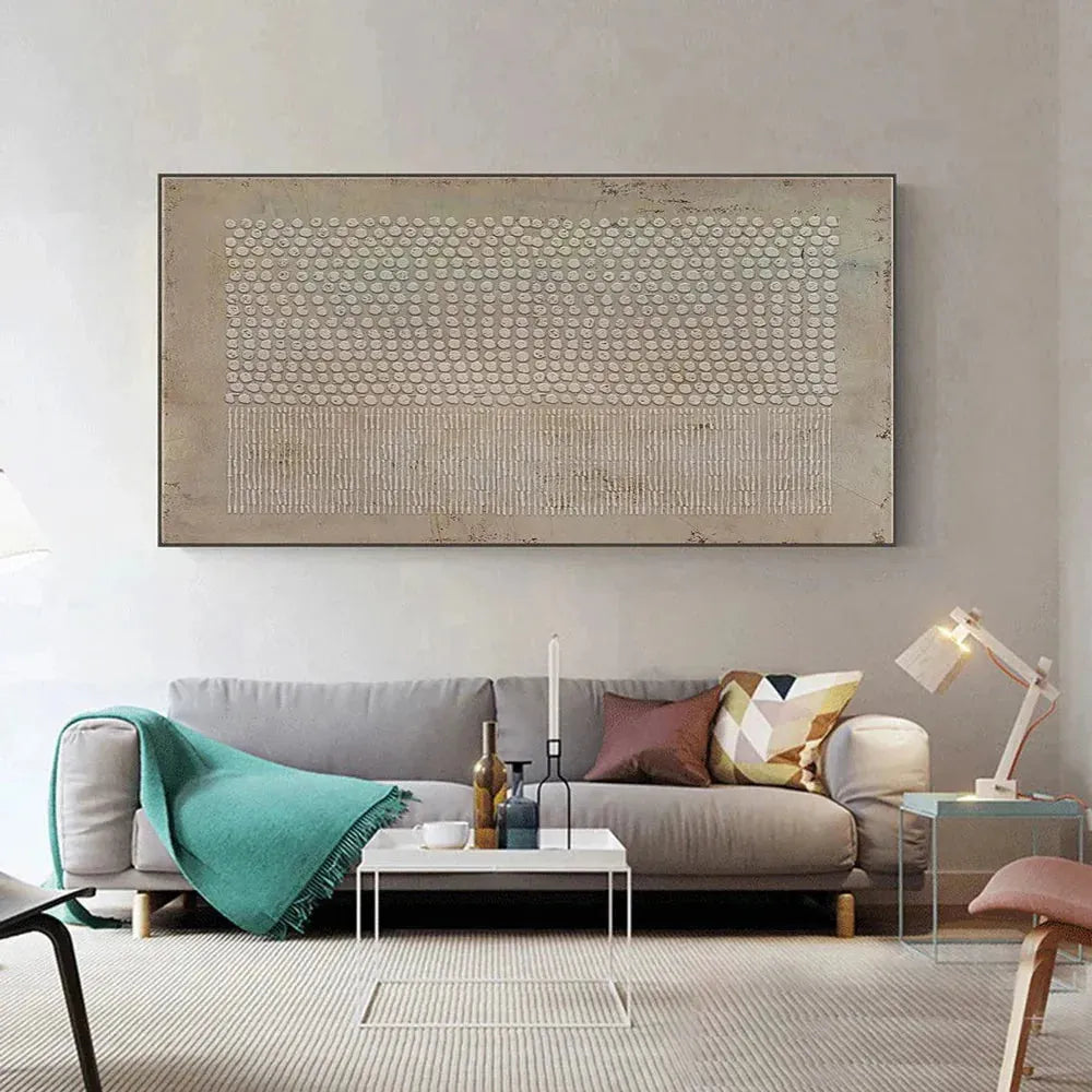 Wabi Sabi Textured Canvas Art #WS008