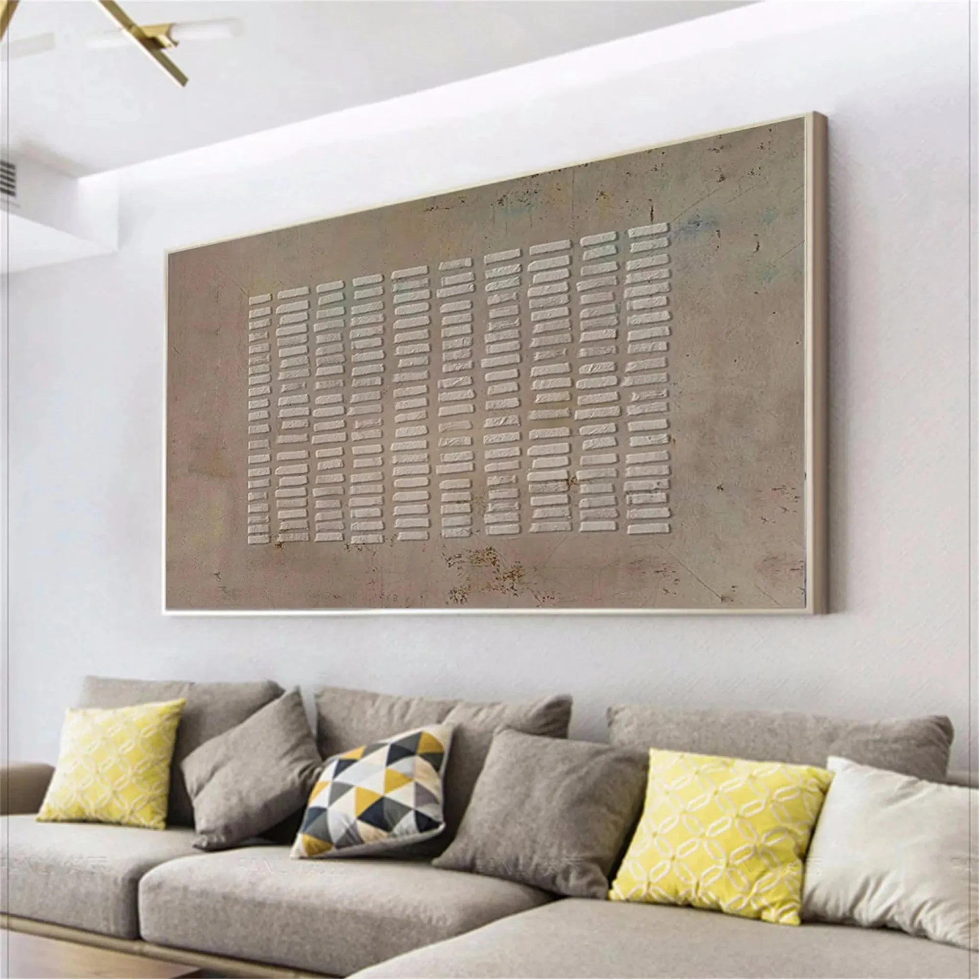 Wabi Sabi Textured Canvas Art #WS009