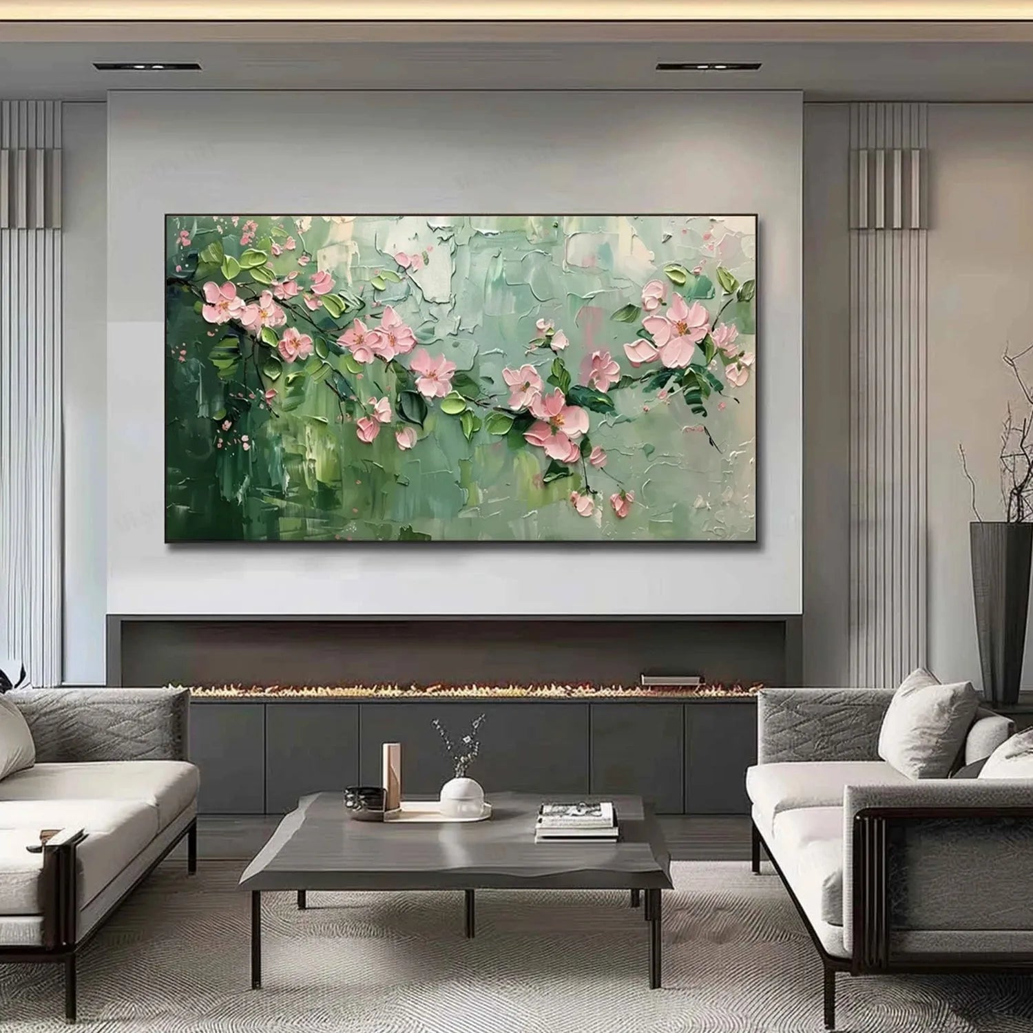 Flower And Tree Painting #FT 183