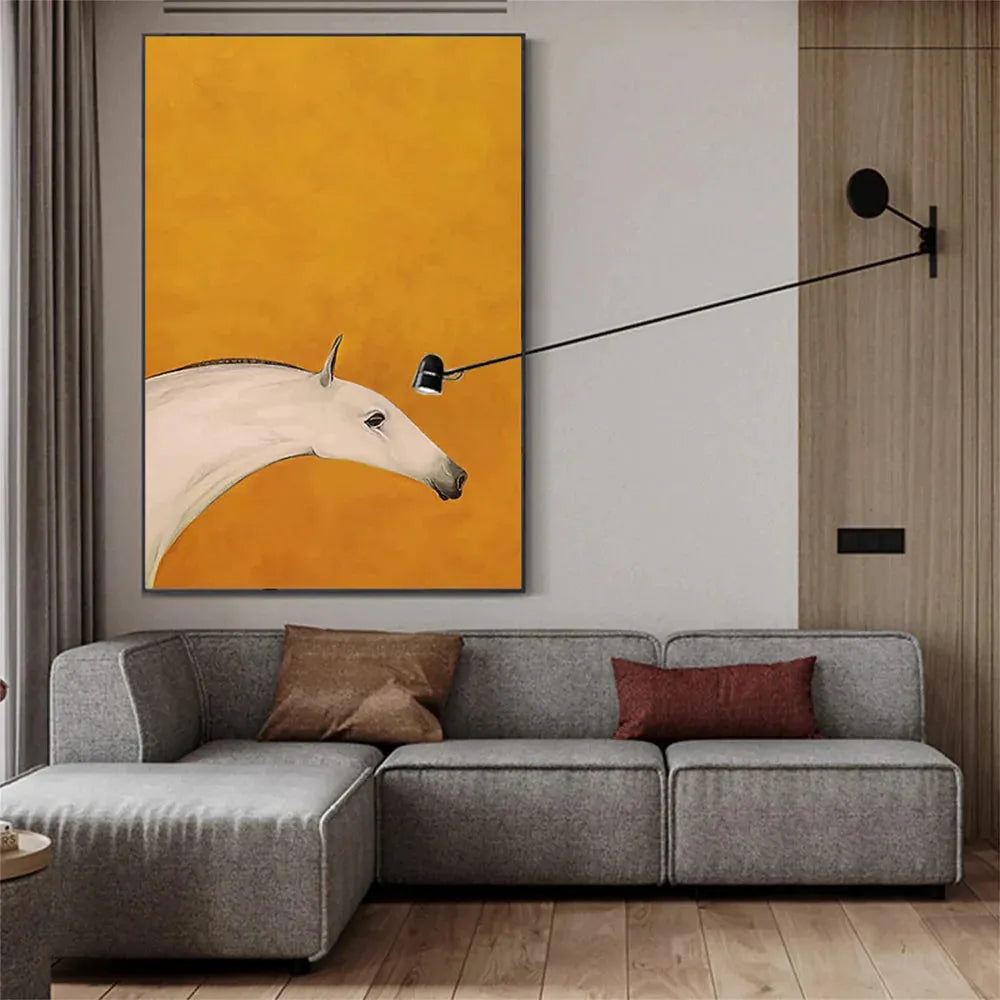 Abstract Animal Canvas Art Painting #AC020