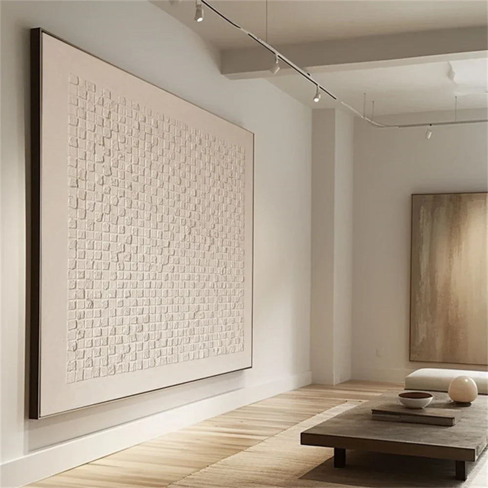 Beige & Brown Abstract #BB086