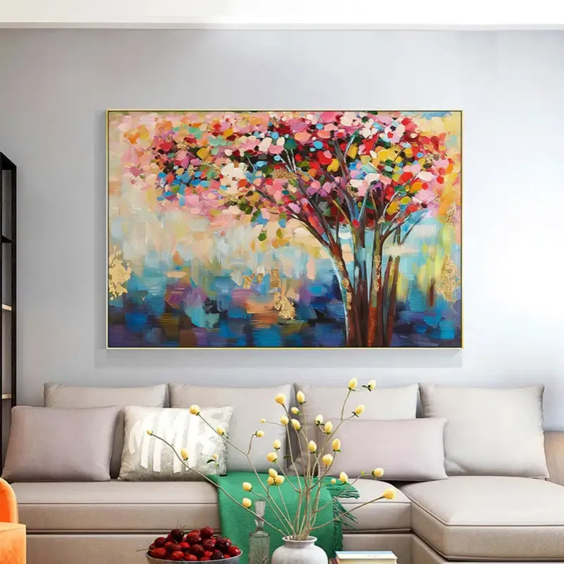 Flower And Tree Painting #FT 004