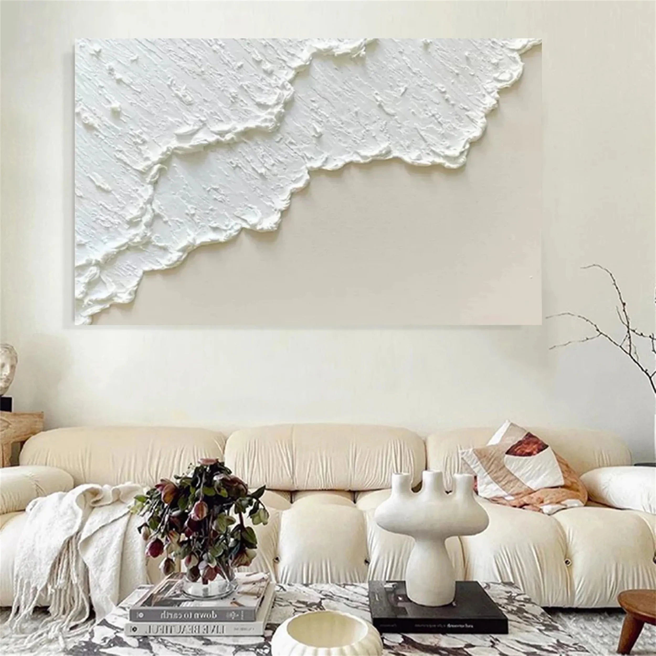 Plaster Art Minimalist Textured Painting #MM102