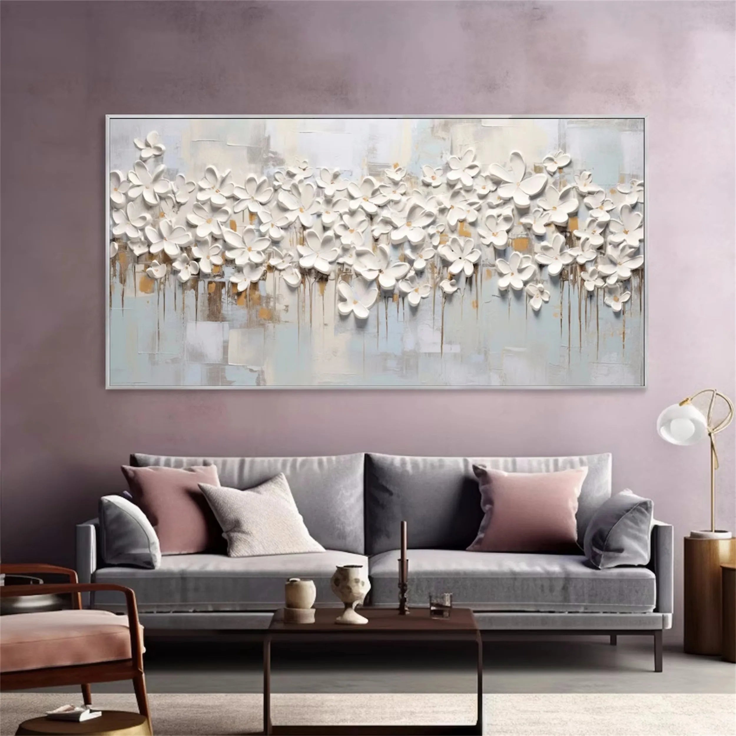 Flower And Tree Painting #FT 030