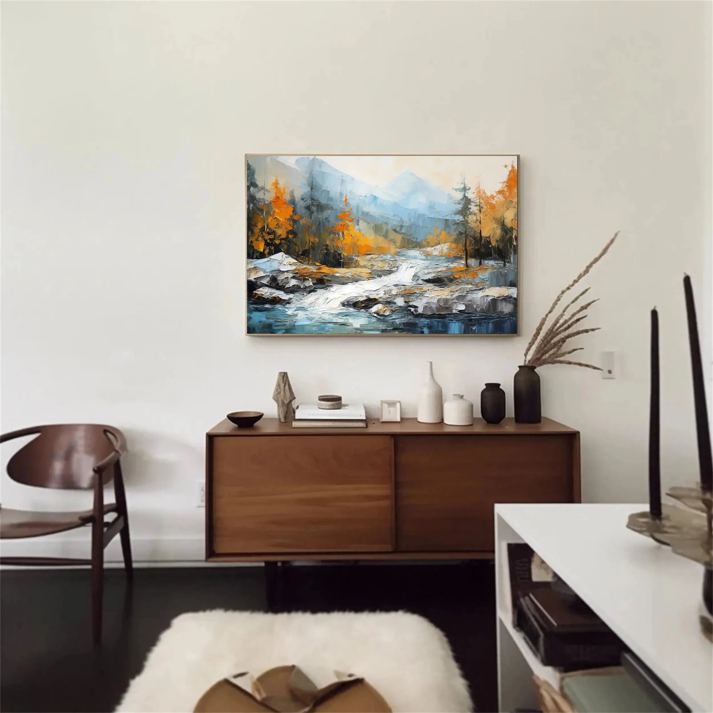 Flower And Tree Painting #FT 058